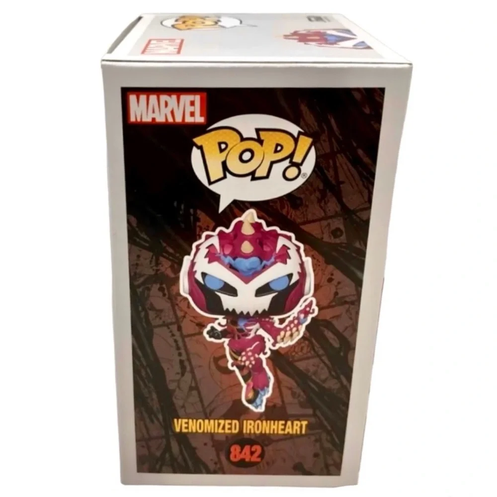 Funko Pop~Marvel~Spider-Man Maximum Venom~Venomized Ironheart #842 (VAULTED) NWT